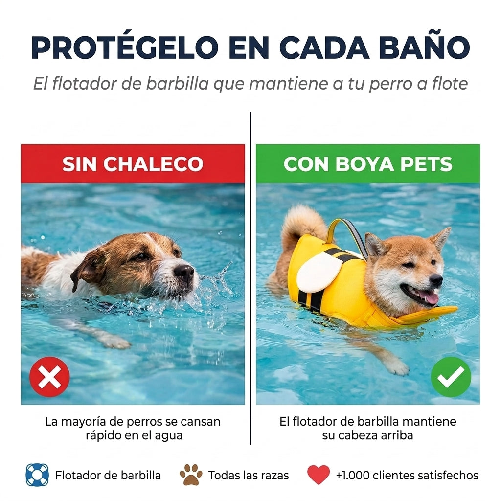 Boya Pets™ Chaleco Salvavidas para Perros