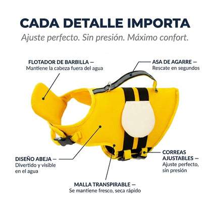 Boya Pets™ Chaleco Salvavidas para Perros
