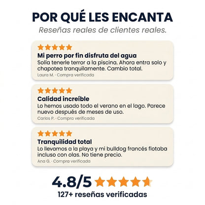 Boya Pets™ Chaleco Salvavidas para Perros
